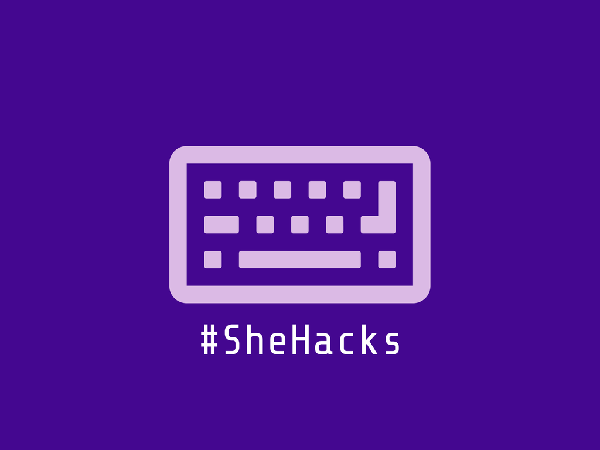 she hacks logo